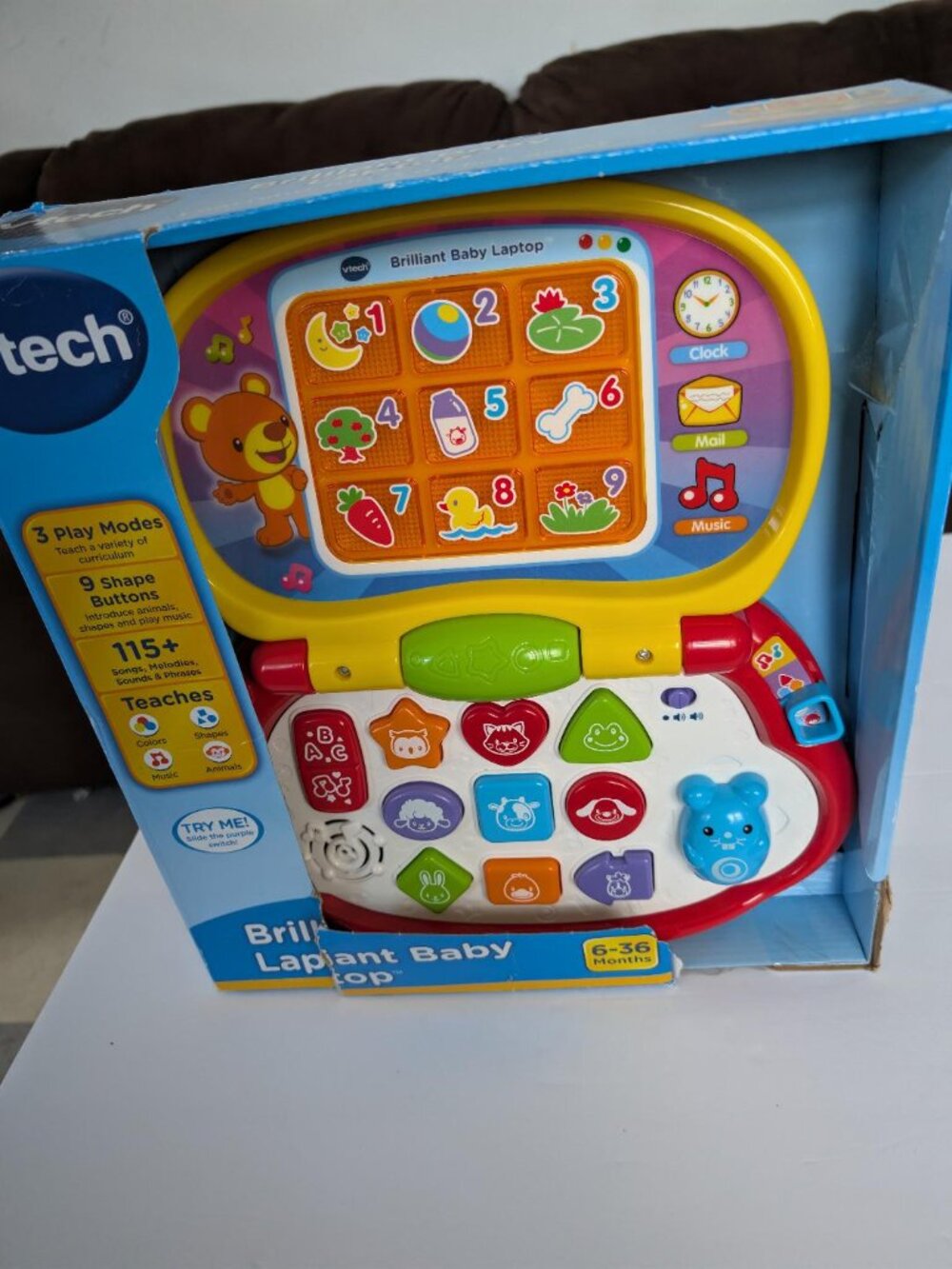 Vetch Brilliant Baby Laptop - New in Box (Box is damaged - See Pictures)